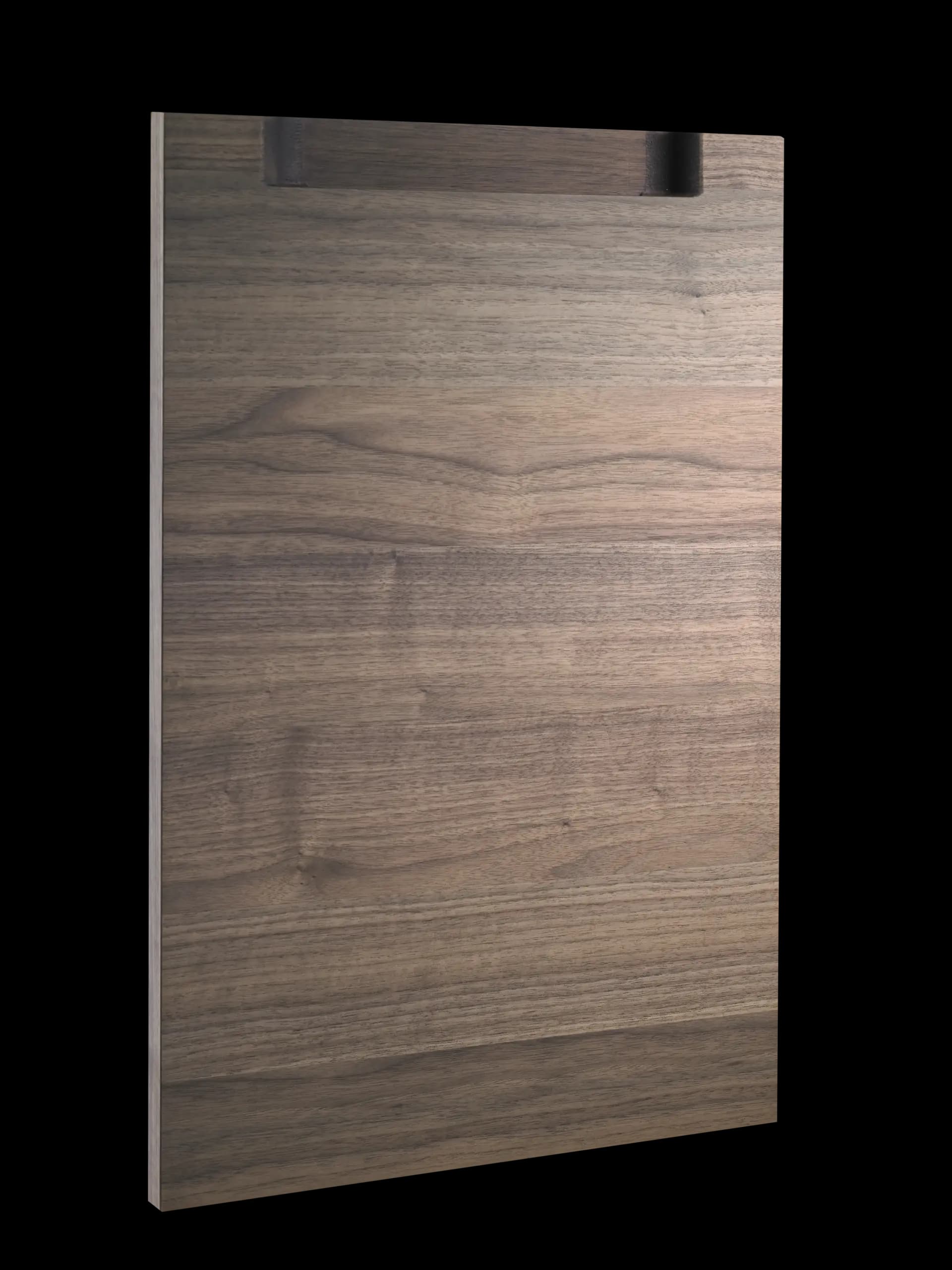 Frente de cocina en madera de nogal